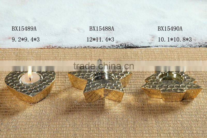 Ceramic tea light porcelain candle holders wholesale