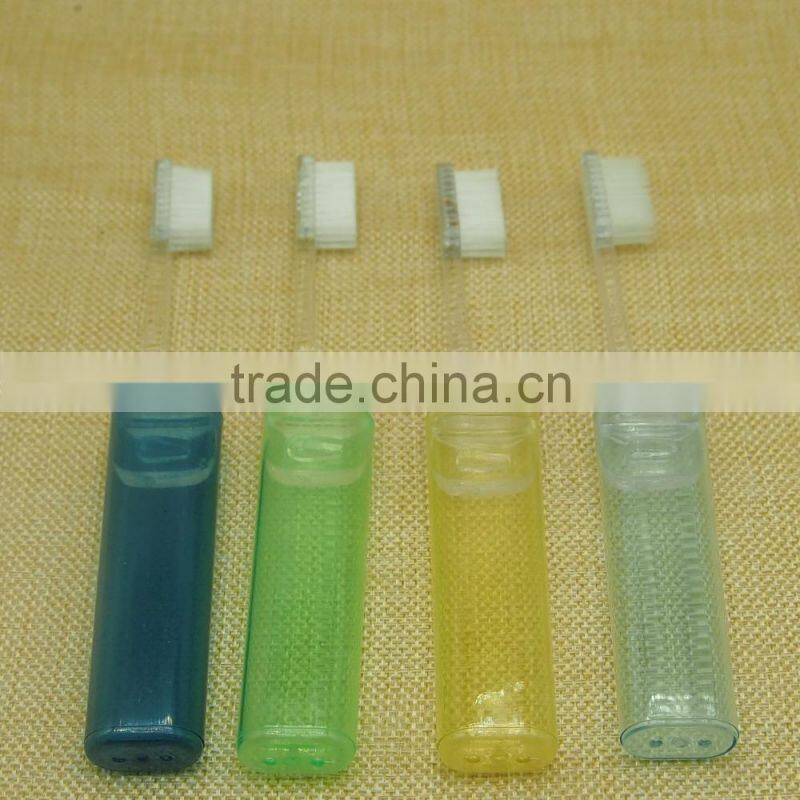 gum protection best selling folding denture couple toothbrush