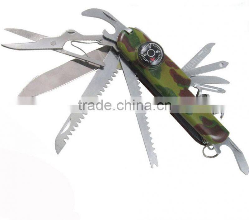 Outdoor Multi Tool Stainless Steel Hunting Knife