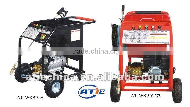 gasoline engine sandblaster high pressure washer