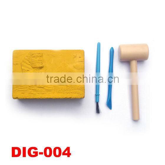 Educational chaeology excavation kit toy for kids