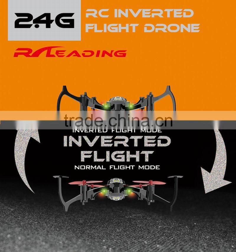 2.4G Small size 4CH RC Inverted flight Quadcopter with 6-axis gyroscope