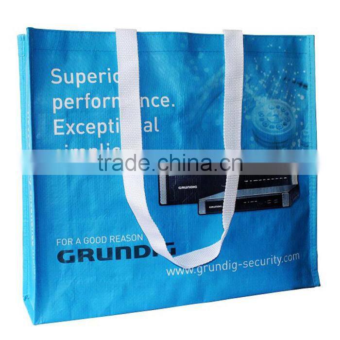 shanghai wholesale lowest price creative new design pp woven shopping bags