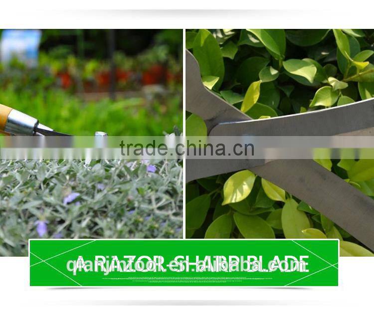 Whole forged stainless steel High quality Oak wooden handel garden scissors