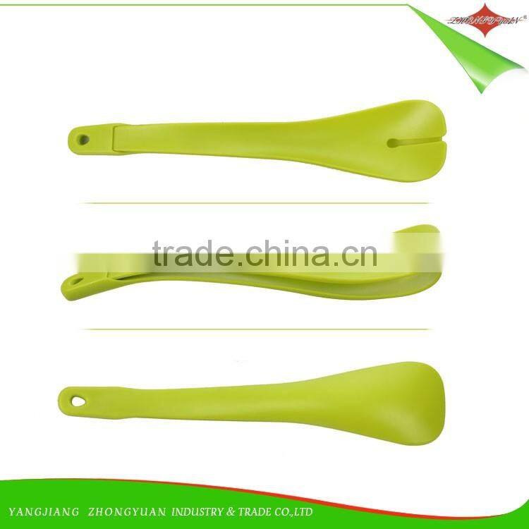 ZY-H3009 FDA LFGB Custom Color BBQ Nylon Bread clip Food Tong