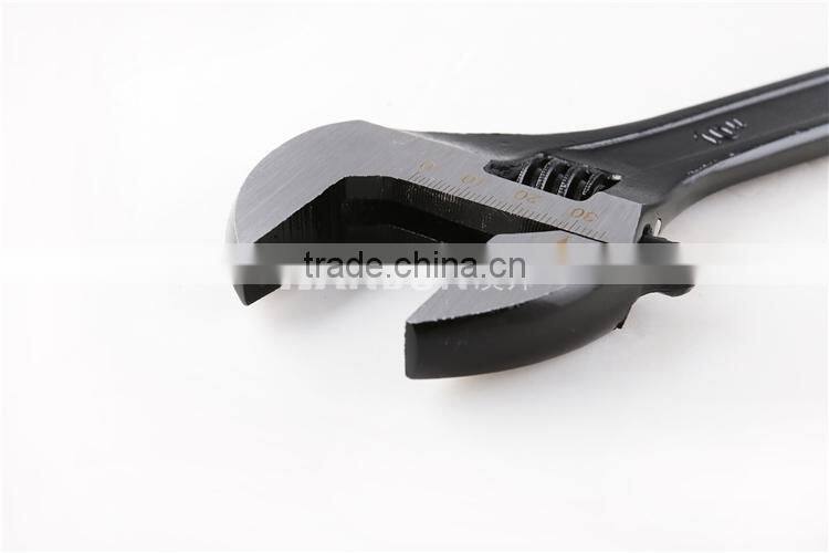 Black Adjustable Wrench/Spanner
