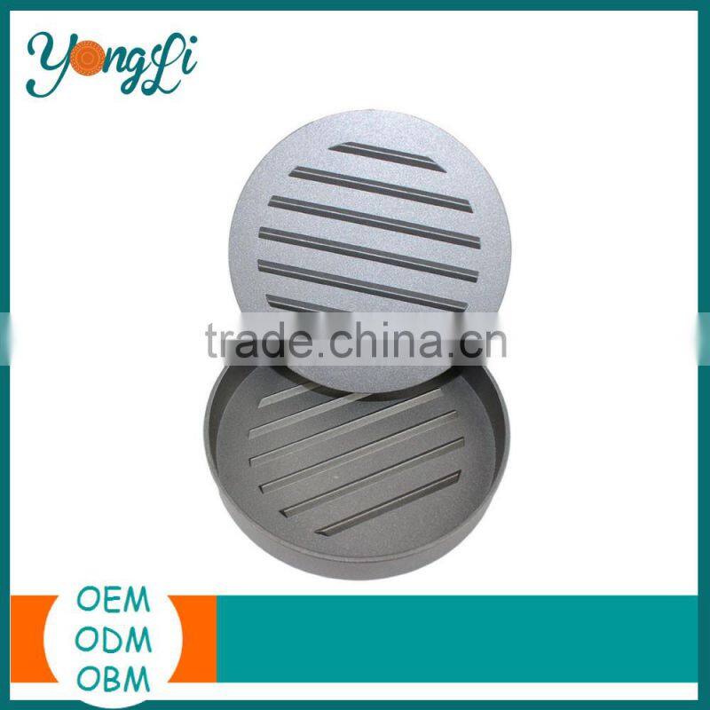 Hamburger Grill BBQ Patty Maker Aluminum Burger Press