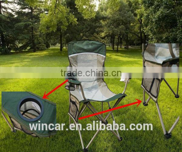 Portable Folding Chair for camping With Cup Holder -- Hot Promotion Item