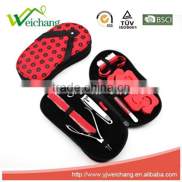 WCJ939 Stainless Steel Personal Manicure Set & Pedicure Set Travel & Grooming Kit with Free Delicate Case