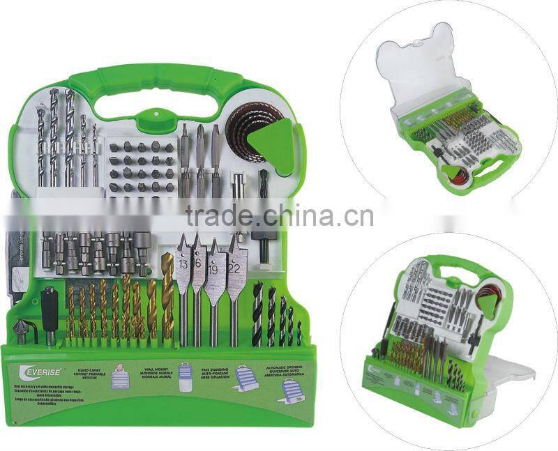 88pcs fantastic drilling tool set in plastic case