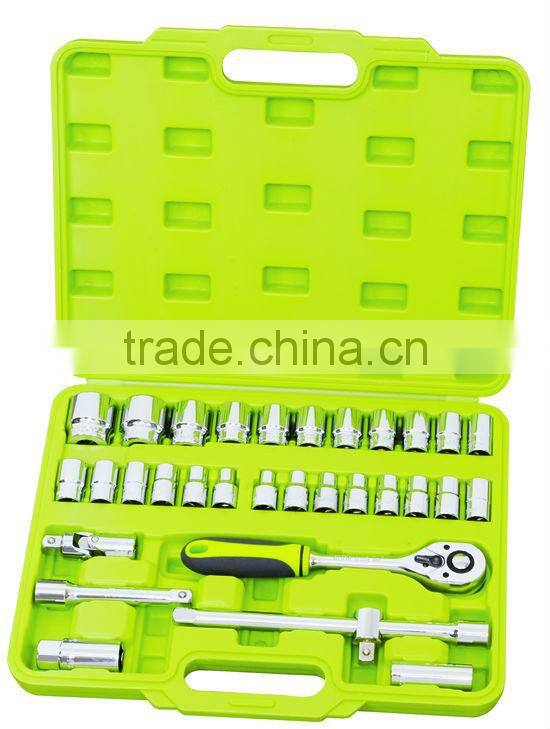 CF598011 32cs 1/2"drive socket and ratchet handle set