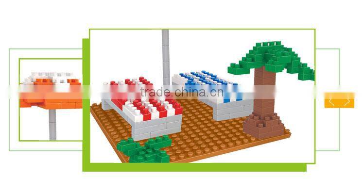 Wholesale DIY games plastic building kids bricks intellect blocks toys