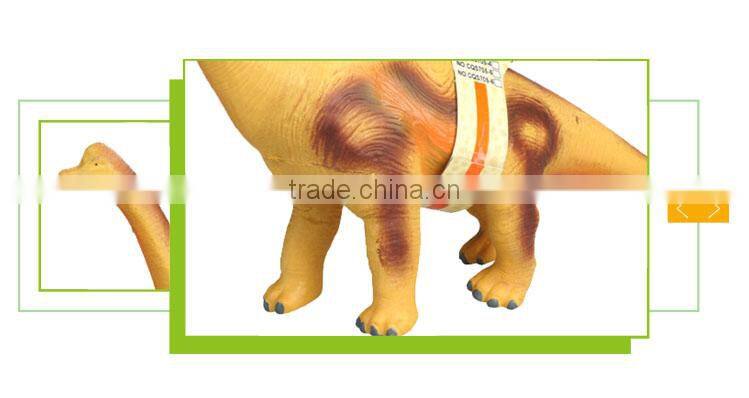 Wholesale rubber animal rubber set dinosaur soft toys
