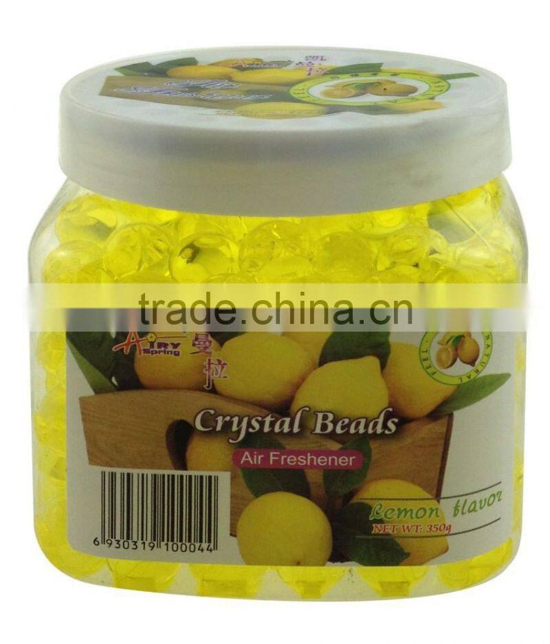 2016 pink Crystal GEL Beads Air Freshener lily scent