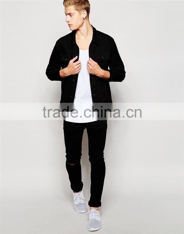 Mens plain white tank custom 100 cotton tank top