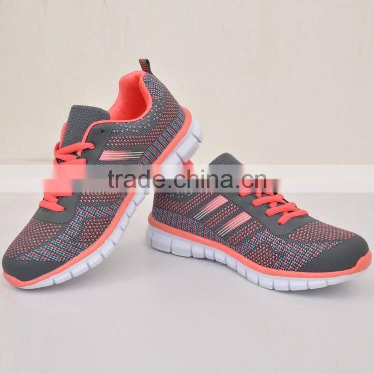 OEM high quality sports running shoes for ladies and men 2016