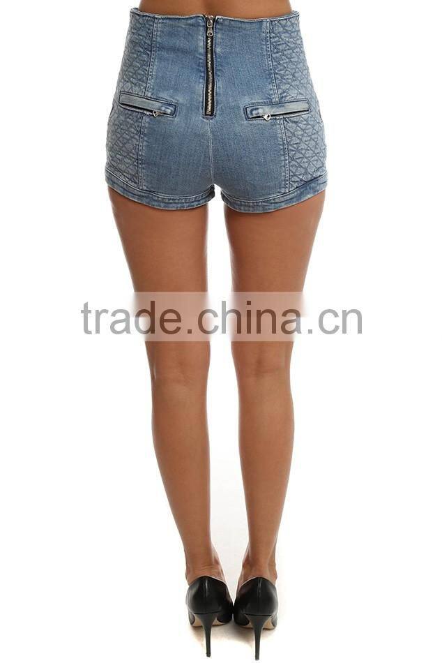 2016 new arrival sexy ladies short jeans pants for summer