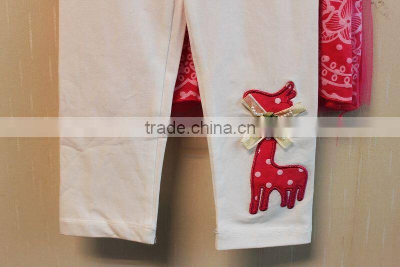 Wholessale Fashion Baby Polka Dot Dress Set Cap Sleeve Summer Dress 2 Pcs Set TP-7955