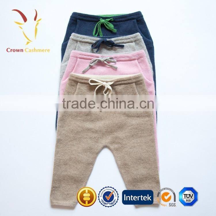 Mordern Winter Wool Baby Knittedd Cashmere Pants