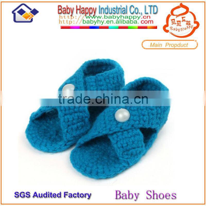 New Style High Quality Hand Crochet soft Baby Shoes