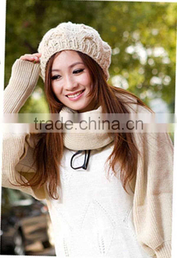 Free size hot sale korean style latest woolen scarf with sleeve novelty winter hijab scarf,muffler