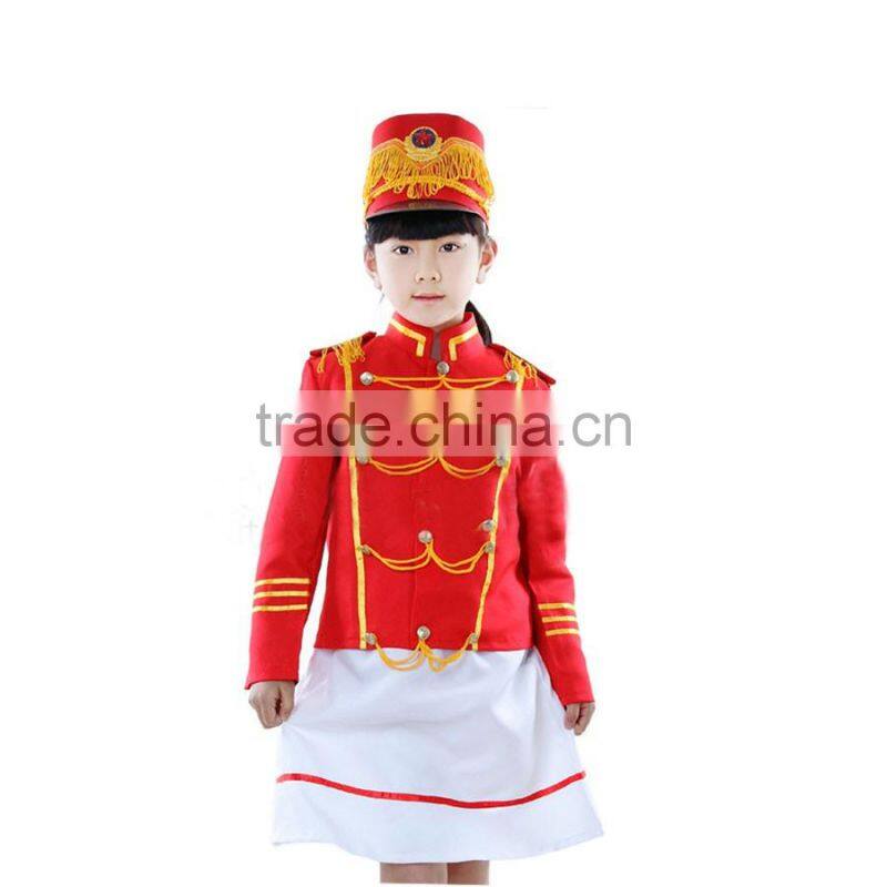 Drum Majorette Major Marching Band Fancy Dress Up Halloween Child Costume