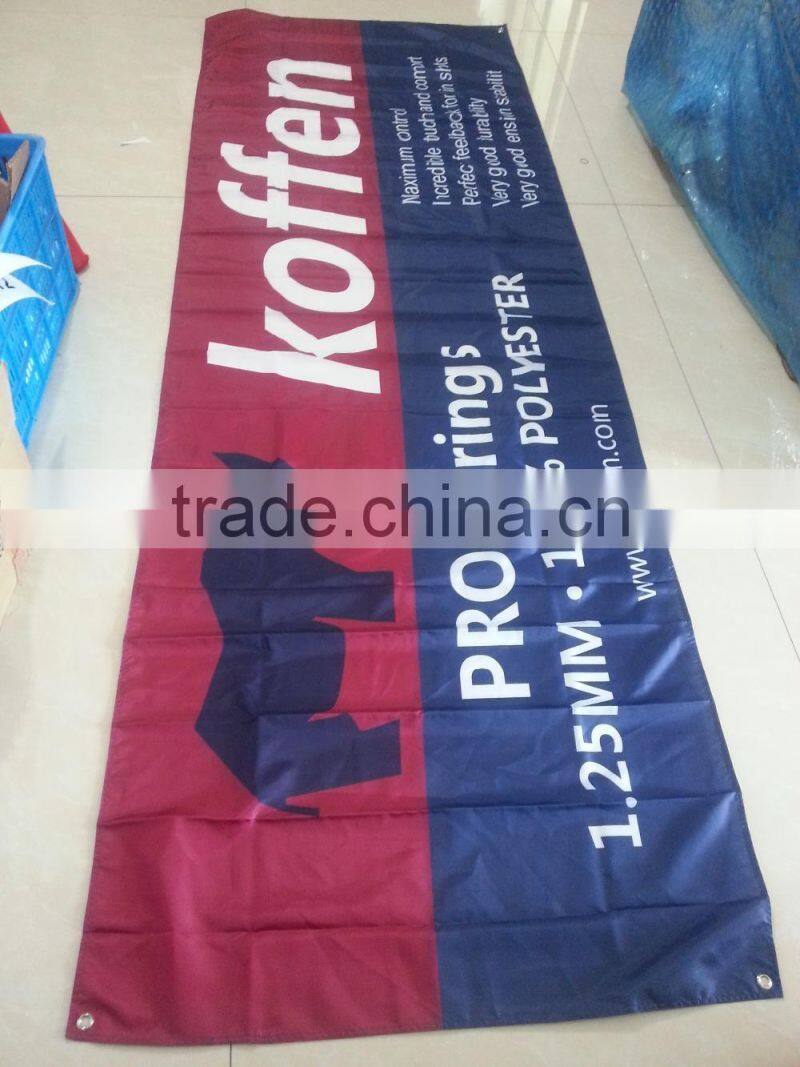 promotional printed polyester banner
