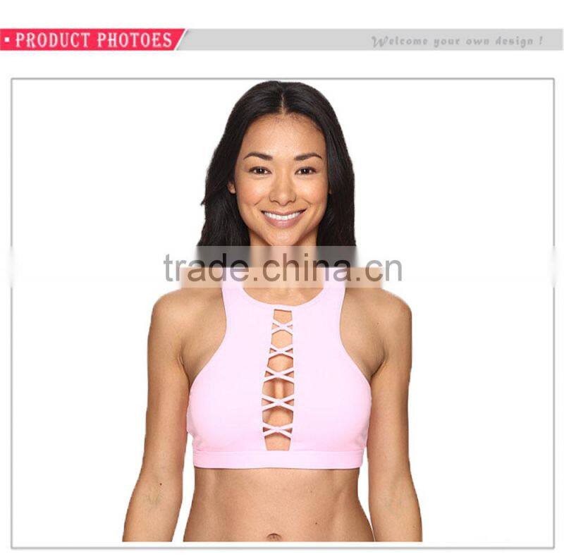 Custom Women Stylish Bra And Underwear Cheap Push Up Gym OEM Bra