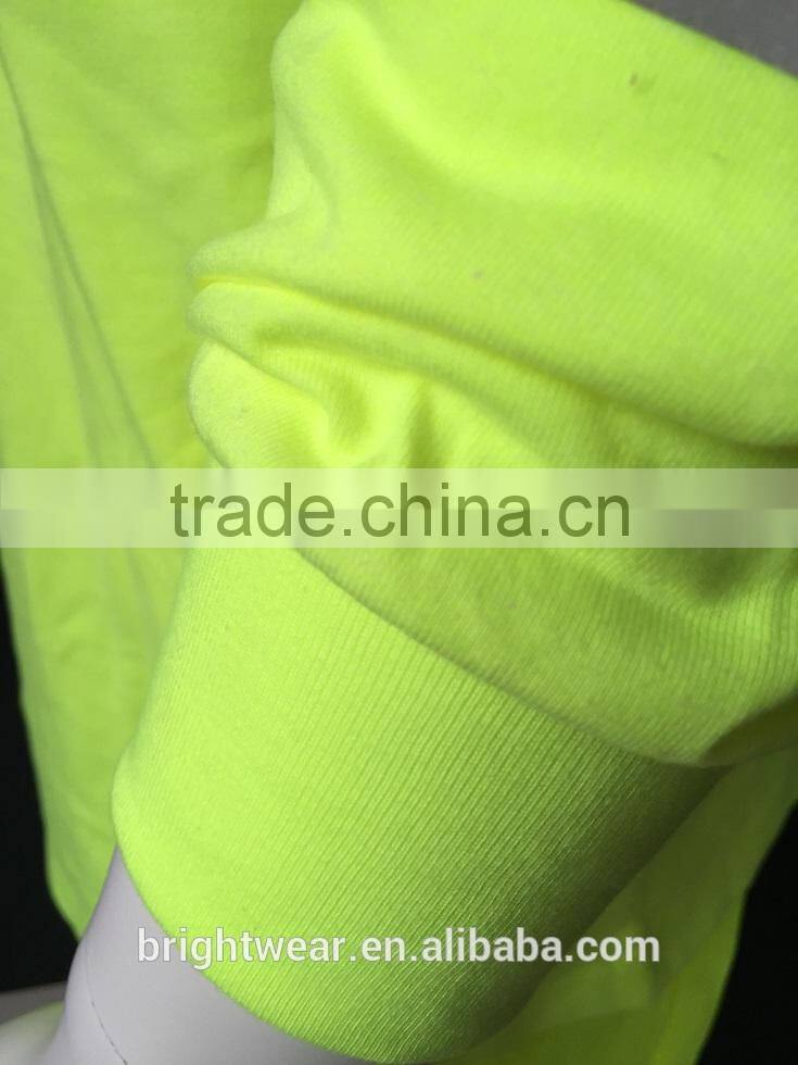 High visibility Lime short sleeve CSA Z96 reflective T-shirt