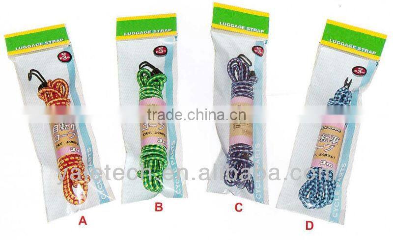 high strength elastic bungee cord for bicycle, exported to JAPAN LS-94