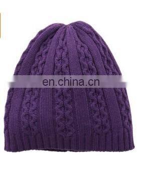 fashional pretty elegant warm soft cozy popular winter jacquard knit beanie