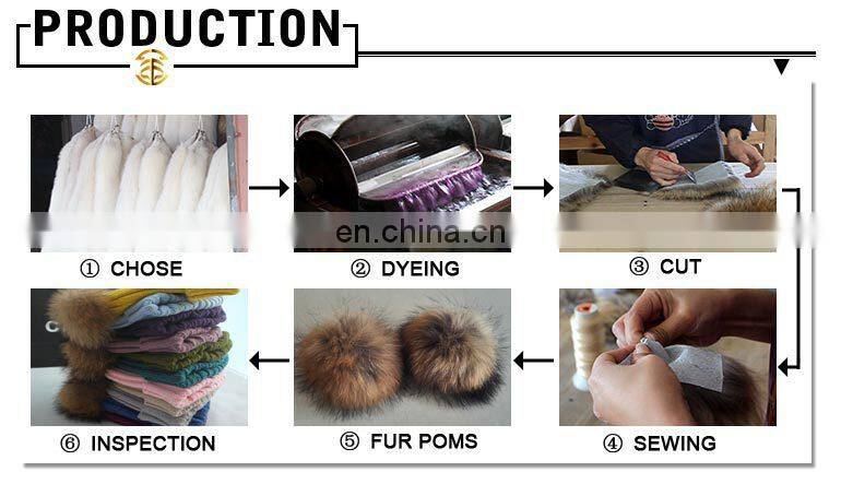 Factory Wholesale Price White Wool Girl CC Beanie Hat with Fur Ball