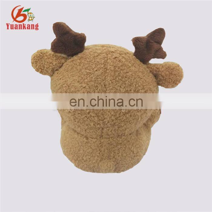 Christmas Promotional Gift Decorative Stuffed Animal Cell Phone Holder Funny Plush Reindeer Phone Holder
