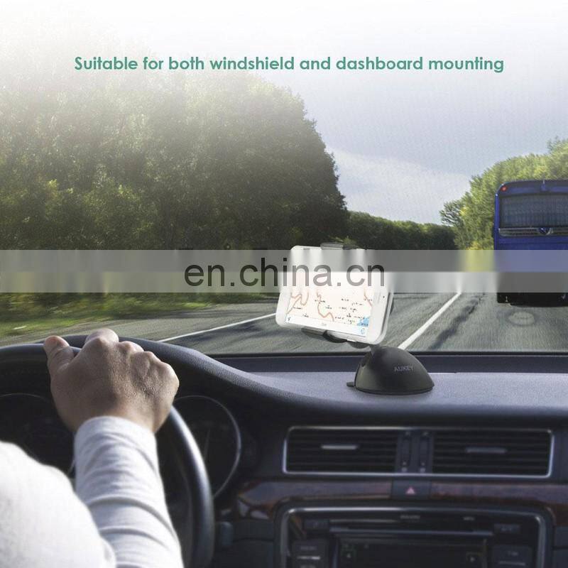 Hot Mobile Phone Accessories, C-Shaped AUKEY Car Mount Holder, Car Phone Holder for iPhone/ Samsung/ More Other Smartphones