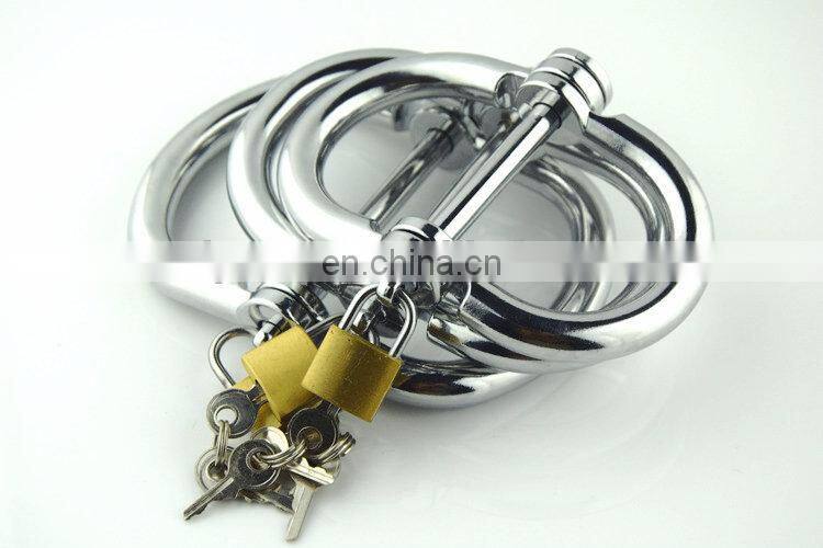 Electronic Handcuff, Metal stainless steel Handcuff for adult couple fun game product