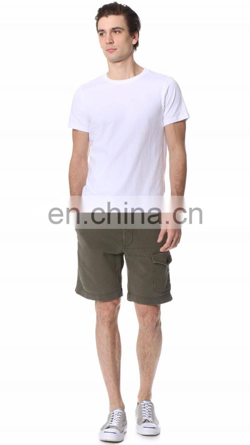 2016 new summer High quality Mens flower print shorts Jeans For men's blue slim fit short Pants