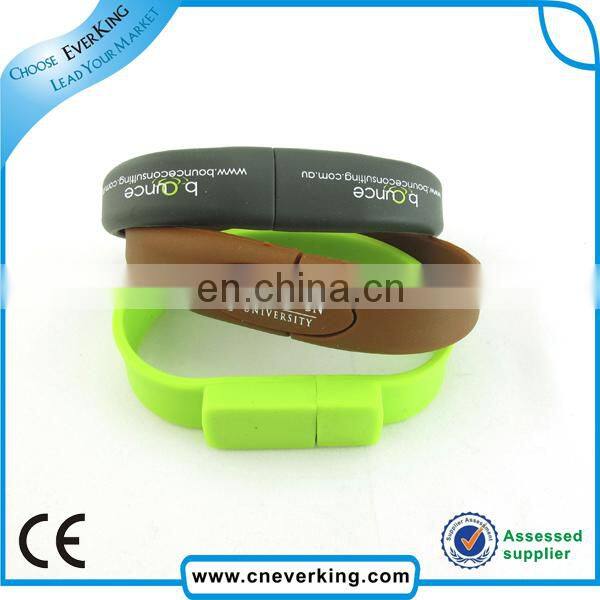 custom logo 1gb 2gb 4gb 8gb 16gb bracelet usb flash drives bulk cheap