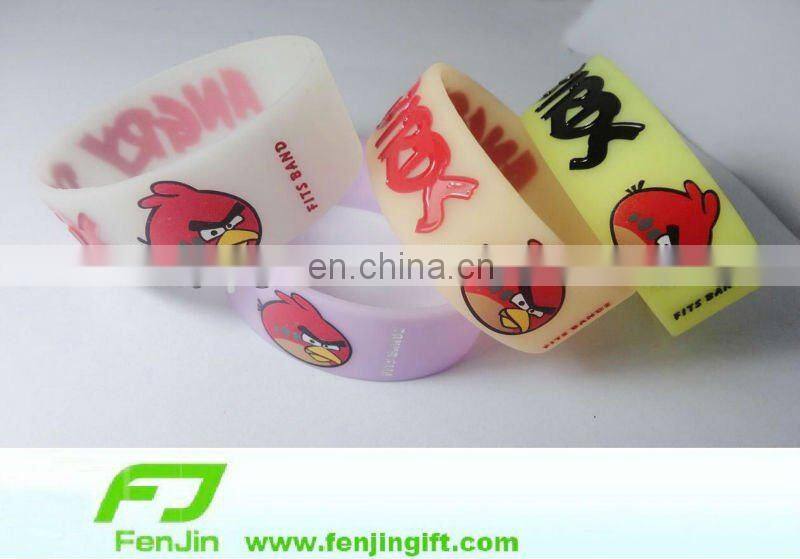 customized wristband silicone bracelets