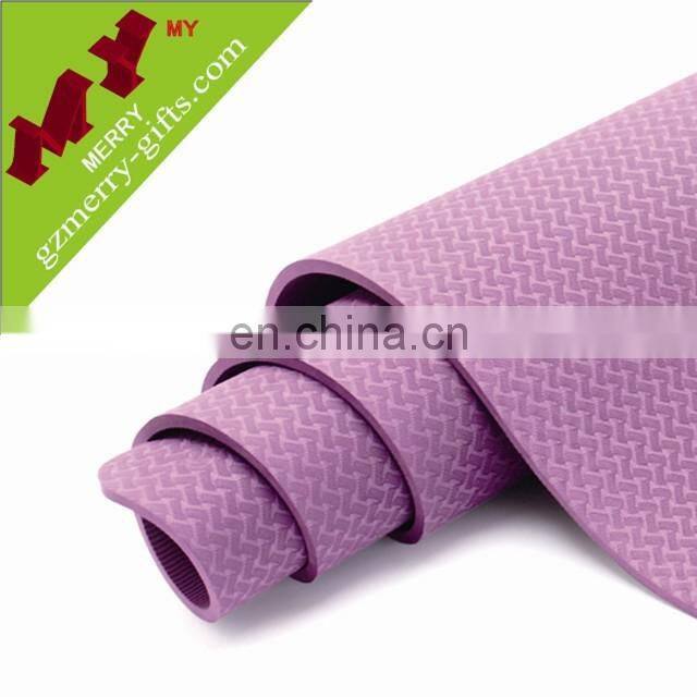 TPE eco yoga mat storage with carry bag