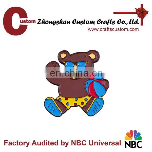 lapel pin making supplies custom metal cross flag lapel pin