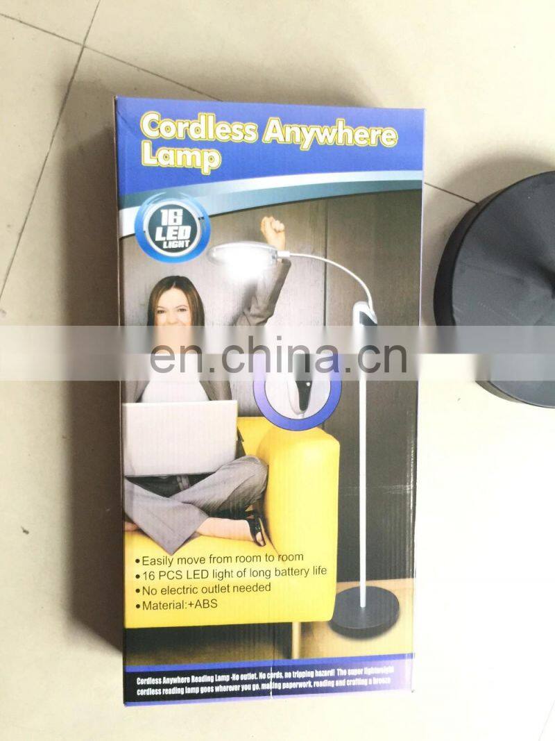 NEW Cordless Anywhere Lamp Cordless Portable Battery-Operated LED Floor Lamp