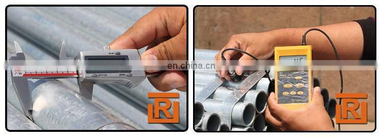 JIS G3444 SS400 thickness 1.8mm structural hollow section galvanized scaffolding pipe