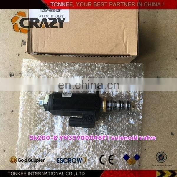 excavator SK200-8 hydraulic SOLENOID VALVE YN35V00048F1
