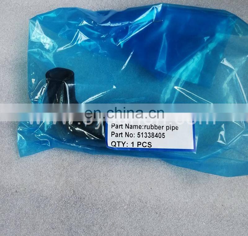 Chinese supplier diesel engine spare part rubber pipe 51338405