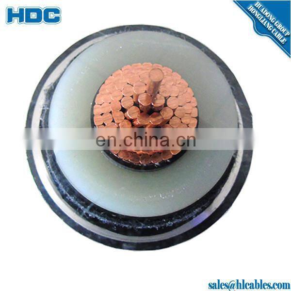 IEC high voltage power cables size copper core 95 sqmm 70 sqmm cable