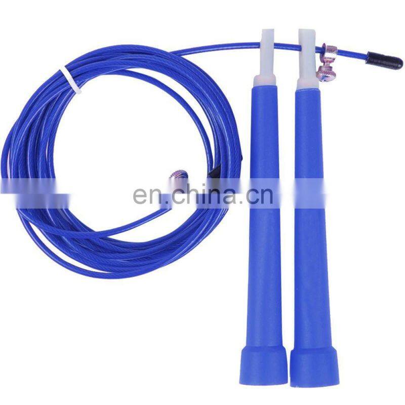 wholesale professional adjustable plastic pvc fitness weight speed skipping jump