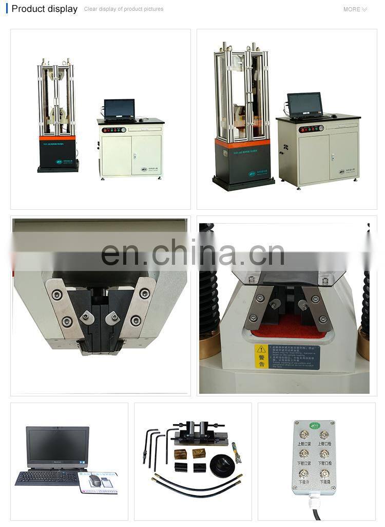 hot sale hydraulic digital display metal complex material universal testing equipment machine 100ton for bending
