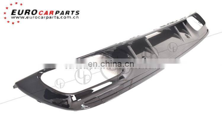 High quality rear diffuser with tips for C-CLASS w205 c63 2019~ back bumper diffuser