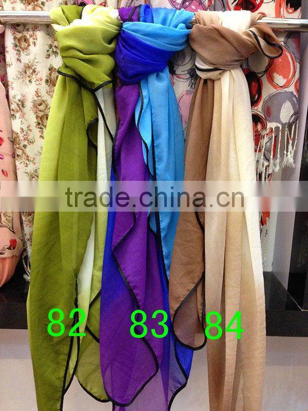 SQ023 muslim scarf embroidery scarf square scarf