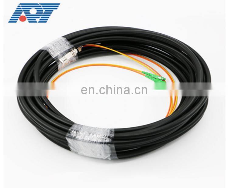 High reliability 2 4 6 8 10 12 optical cable patchcords waterproof pigtail 0.9 2 3mm FC fiber optic patchcord